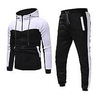 Men Fashion Hoodies Sweatshirts Winter Sports Casual Fitness Suit With Dots Hoodie Sweatshirt And Pants