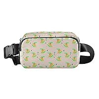 Cross Body Fanny Pack Green-cute-alligator Fashion Waist Packs Unisex Belt Bag