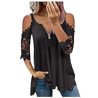 Plus Size Tops for Women, Womens Tops Short Sleeve Flowy Casual Tee Shirts Summer Casaul V-Neck Tee Tops