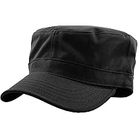 KBETHOS Cadet Army Cap Basic Everyday Military Style Hat (Now with STASH Pocket Version Available)