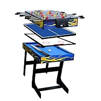 vocheer Multi Combo Game Table，Hockey, Pool Table, Table Tennis Table for Game Room Adult & Teenager