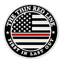 PinMart's Thin Red Line Lapel Pin