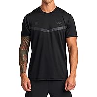 RVCA Mens Sport Regular Fit Athletic Breathable Tees