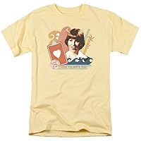 The Love Boat Julie HERE to Serve Yellow Adult T-Shirt Tee Shirt