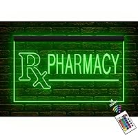 200102 Pharmacy Drugs Pills Mecidine Prescription Shop Store Open Display LED Light Neon Sign (12