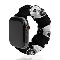 Yin-Yang City Watch Band Soft Scrunchie Watch Strap Sport Strap Compatible with