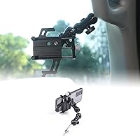 Car Phone Mount Fit Toyot@a Tundra 2007-2013 A-pillar Handle Phone Holder Mount A-pillar Handle Clip Cell Phone Holder Universal Cell Phone Navigation Bracket for All Mobile Smart Phones Accessories