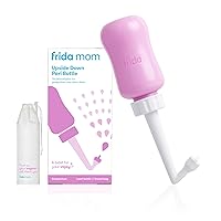 Upside Down Peri Bottle for Postpartum Care, Portable Bidet Perineal Cleansing and Recovery for New Mom, The Original Fridababy MomWasher
