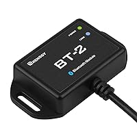 BT-2 Bluetooth Module RJ45 Communication Port Wirelessly Monitor Real-time Insight Precise Control, Compatible Solar Charge Controllers, Battery Charger, Inverter, BT-2 RS485