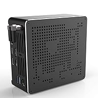WEIDIAN Mini PC i9 Mini Win 11 Pro 9750H 64GB DDR4 RAM 1TB SSD 2TB HDD 4K Dual Displays HD+DP, HDD Extension, Support Auto Power On/VR, 4K HD Small Micro Computer Strong Wireless Technology, Type-C