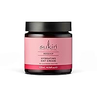 Sukin - Rosehip Hydrating Day Cream, Hydrate & Revitalize Skin, 4.06 fl oz 120 mL