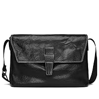 Mens Leather Briefcase Lawyer Briefcase Laptop Lawyer Litigation Bag Doctor Style Bag