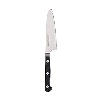 HENCKELS CLASSIC Christopher Kimball Edition 5.5-inch Serrated Prep Knife, German Engineered Informed by 100+ Years of Mastery, Stainless Steel