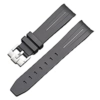 For Omega Swatch Joint Planet Series Moon Mercury Curved Rubber Strap For Moonswatch Watch Curved No Gap Rubber Strap Men Women 20MM Watchbands