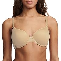 Chantelle Women's Basic Invisible Smooth T-Shirt Bra , Beige , 36D