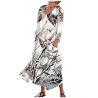 Dresses for Women 2024 Women's Casual Loose Sundress Long Dress Sleeveless Maxi Bodycon Dresses for Women Soft Dress