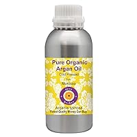 dève herbes Pure Organic Argan Oil (Morrocan) (Argania spinosa) Cold Pressed 1250ml (42 oz)