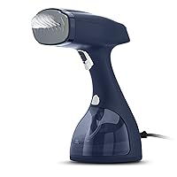Electrolux Handheld Garment and Fabric Steamer 1500 Watts - Portable Handheld Steamer for Clothes, Wool and Silk with 2-In-1 Lint Brush and Fabric Brush | Powerful 1500W Clothing Steamer to Remove Wrinkles