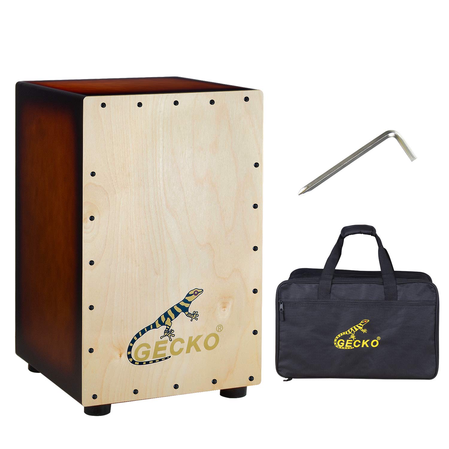 Sawtooth ST-CAJ120 Cajon Ash Wood Music Drum Box & Carry Bag | eBay