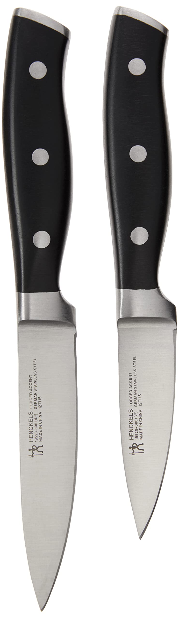 HENCKELS Forged Accent Razor-Sharp 2-pc Paring Knife Set, German Engineered Informed by 100+ Years of Mastery