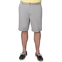 IZOD Men's Big & Tall Saltwater Flat Front Chino Short