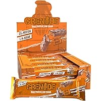 Grenade Carb Killa High Protein and Low Carb Bar, 12 x 60 g - Jaffa Quake Chocolate Orange