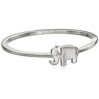 Syd by SE Elephant Ring with Burnished Diamond