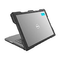 Gumdrop DropTech Laptop Case Fits Dell Latitude 3300 13 inch (Clamshell). Designed for K-12 Students, Teachers and Classrooms – Drop Tested, Rugged, Shockproof Bumpers for Reliable Device Protection