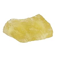 GEMHUB EGL Certified Natural Lemon Topaz 241.30 Ct. Rough Shaped Loose Gemstone for Jewelry Craft