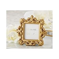 Royale Gold Baroque Place Card/Photo Holder -48 Count