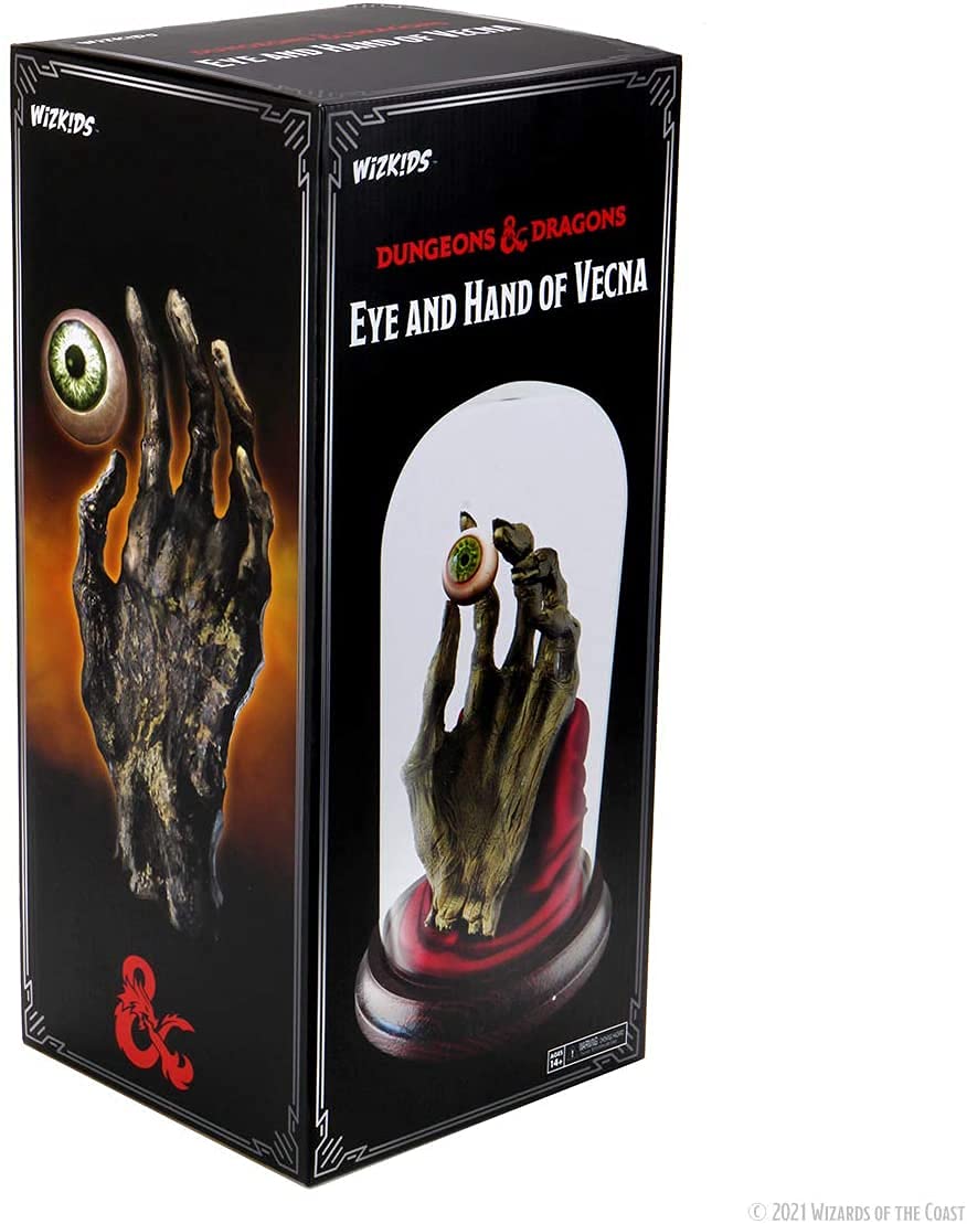 D&D Dungeons Dragons Icons of The Realms: Eye and Hand of Vecna Figure | WizKids