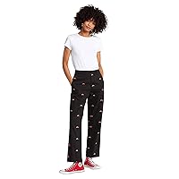 Volcom Women's Frochickie High Rise Boyfriend Fit Chino Pant