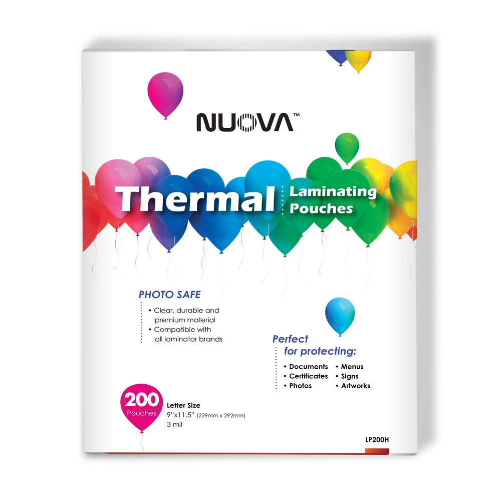Nuova Premium Thermal Laminating Pouches, 9