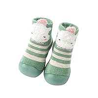 Boys Canvas Shoes Size Infant Boys Girls Animal Cartoon Socks Shoes Toddler Fleece WarmThe Floor Socks Shoes Girls Age 3