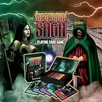 Playing Card Game Siegeborn Saga: A New Single Deck, Turn-Based Strategy Game for 2-4 Players