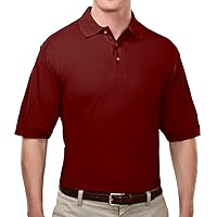 Premium Quality Men's 100% Cottom Tall Sizes Caliber Golf Sport Shirt - Maroon