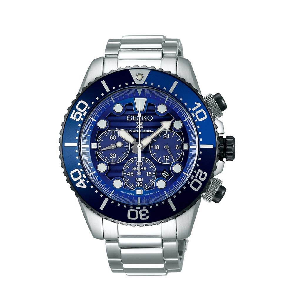 Total 48+ imagen seiko prospex diver’s 200m special edition chronograph solar sports ssc675p1