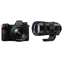 Panasonic LUMIX S1 Full Frame Mirrorless Camera with Panasonic LUMIX S PRO 70-200mm F4 Telephoto Lens