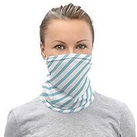 Blue Slashs Breathable Washable Neck Gaiter