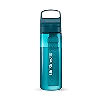 LifeStraw Go Series – BPA-Free Water Filter Bottle for Travel and Everyday Use