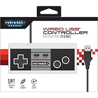 NES Wired Classic USB Controller Mac Retro-Bit Europe (PC DVD)