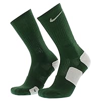 Nike Elite Socks (large, Green/White)