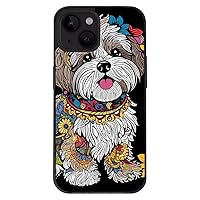 Dog Face iPhone 14 Case - Cute Phone Case for iPhone 14 - Themed iPhone 14 Case Multicolor