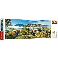 Trefl Panorama by The Schliersee Lake 1000 Piece Jigsaw Puzzle Red 27