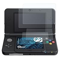 Screen Protector compatible with Nintendo New 3DS 2015 Protector Film, crystal clear Protective Film (Set of 2)