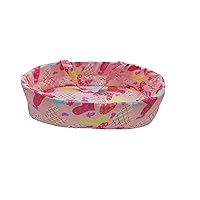 Baby Doll Bassinet for 8-10 Inch Newborn Reborn Baby Dolls,Soft Carry Basket for Baby Doll (pattern2)