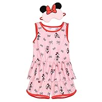 Disney Minnie Mouse PJ Set and Sleep Mask for Girls