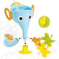 Yookidoo FunEleFun Fill ‘N’ Sprinkle Bath Toy. (Blue)
