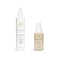 INNERSENSE Organic Beauty - Sweet Spirit Leave-In Conditioner + Hair Renew Scalp Oil Natural Hair BUNDLE | Non-Toxic, Cruelty-Free Haircare