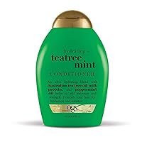 Ogx Conditioner Tea Tree Mint Hydrating 13 Ounce (384ml) (Pack of 2)